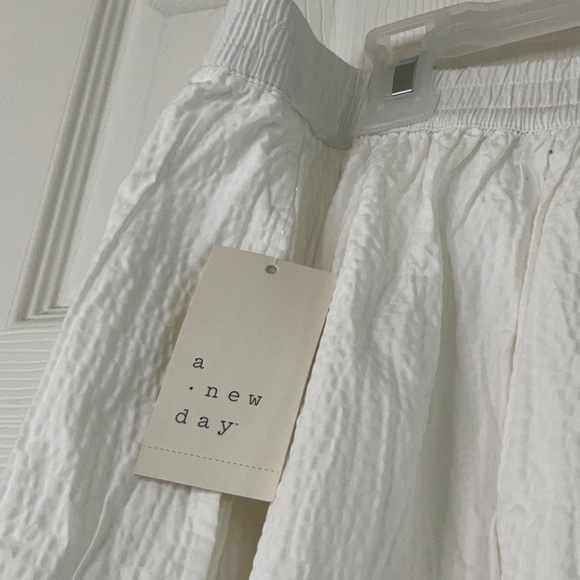 New Day - Women's Maxi Picnic A-Line Skirt - Size 1X White - Picture 6 of 13